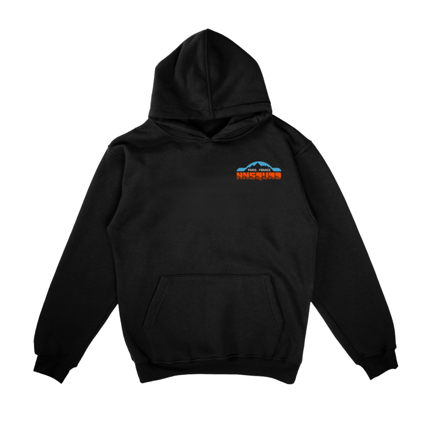 NNSQUAD PARIS FRANCE HOODIE black