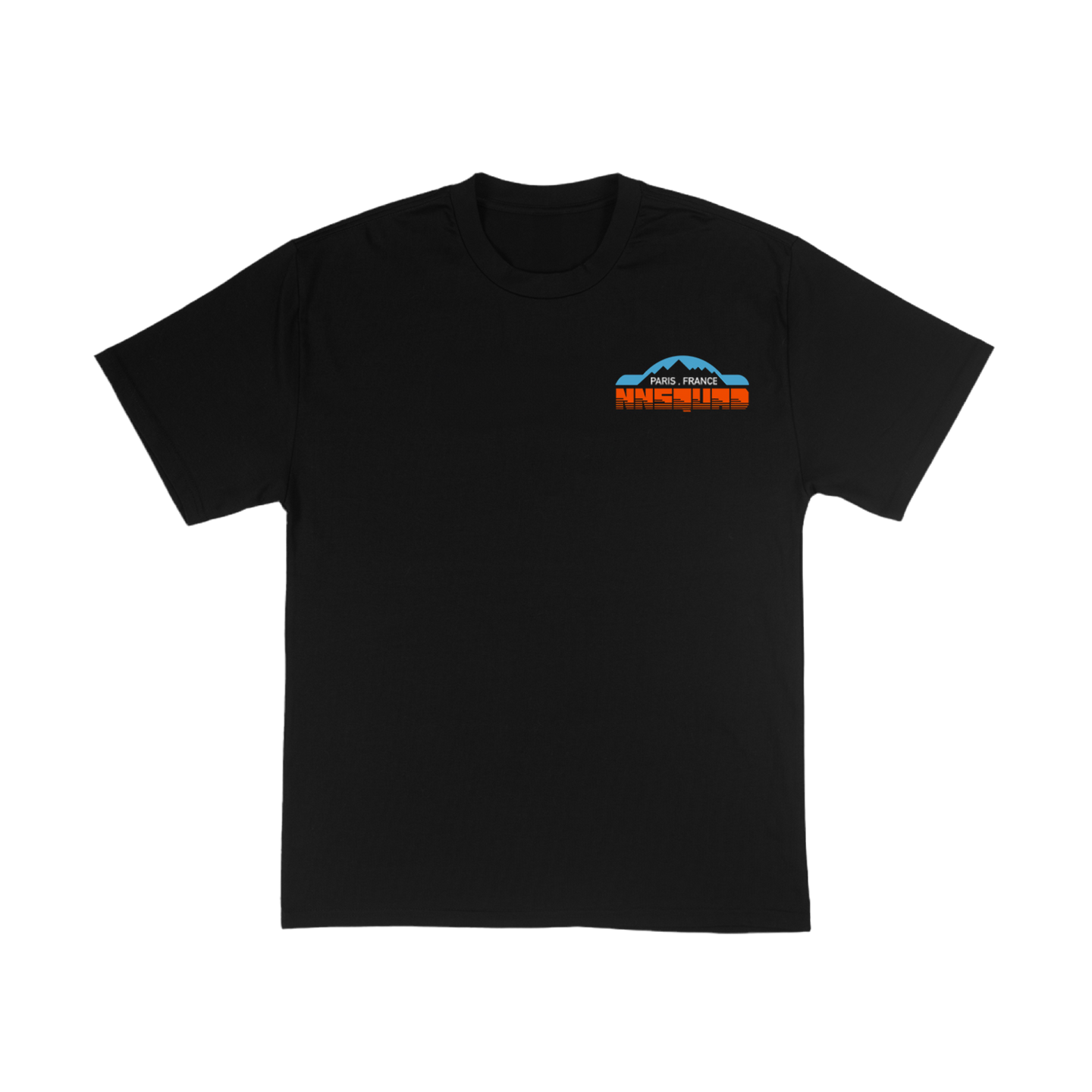 NNSQUAD PARIS FRANCE TEE SHIRT black
