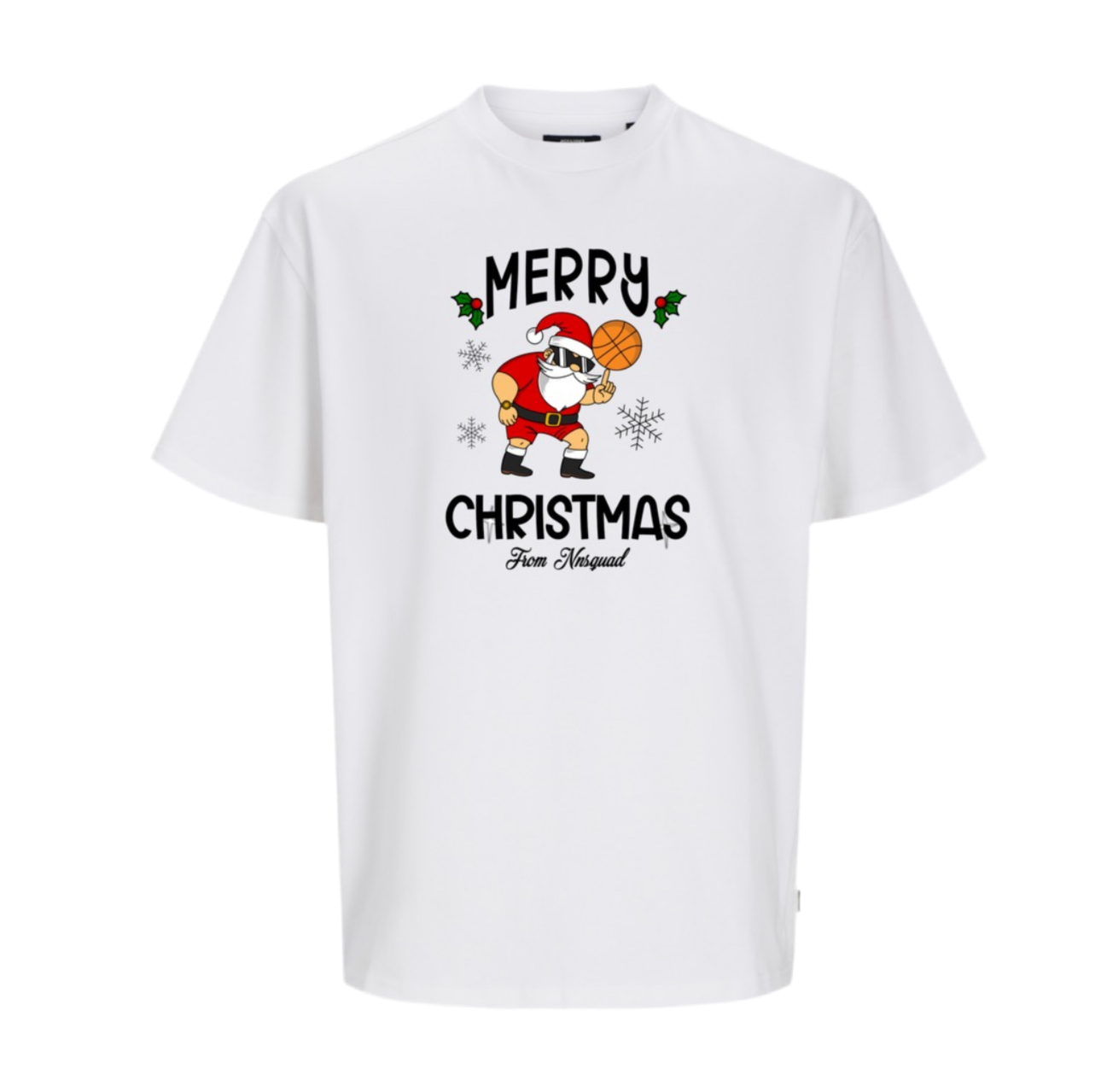 NNS SANTA WHITE SHIRT