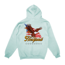 Load image into Gallery viewer, NNSQUAD AMERICA LIGHT BLUE HOODIE
