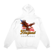 Load image into Gallery viewer, NNSQUAD AMERICA HOODIE WHITE
