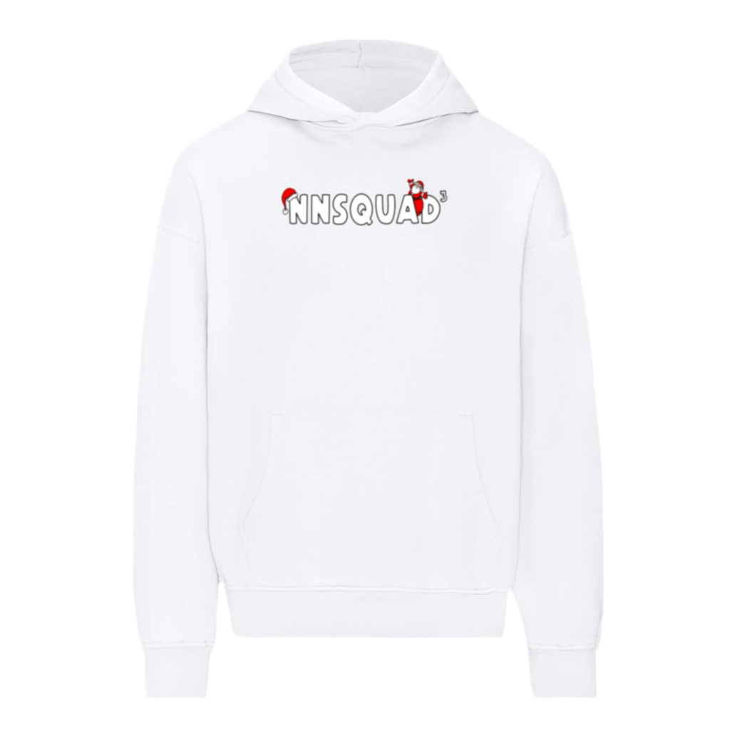 NNSQUAD PUFF WHITE HOODIE