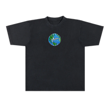 DRIBBLING THE WORLD BLACK T