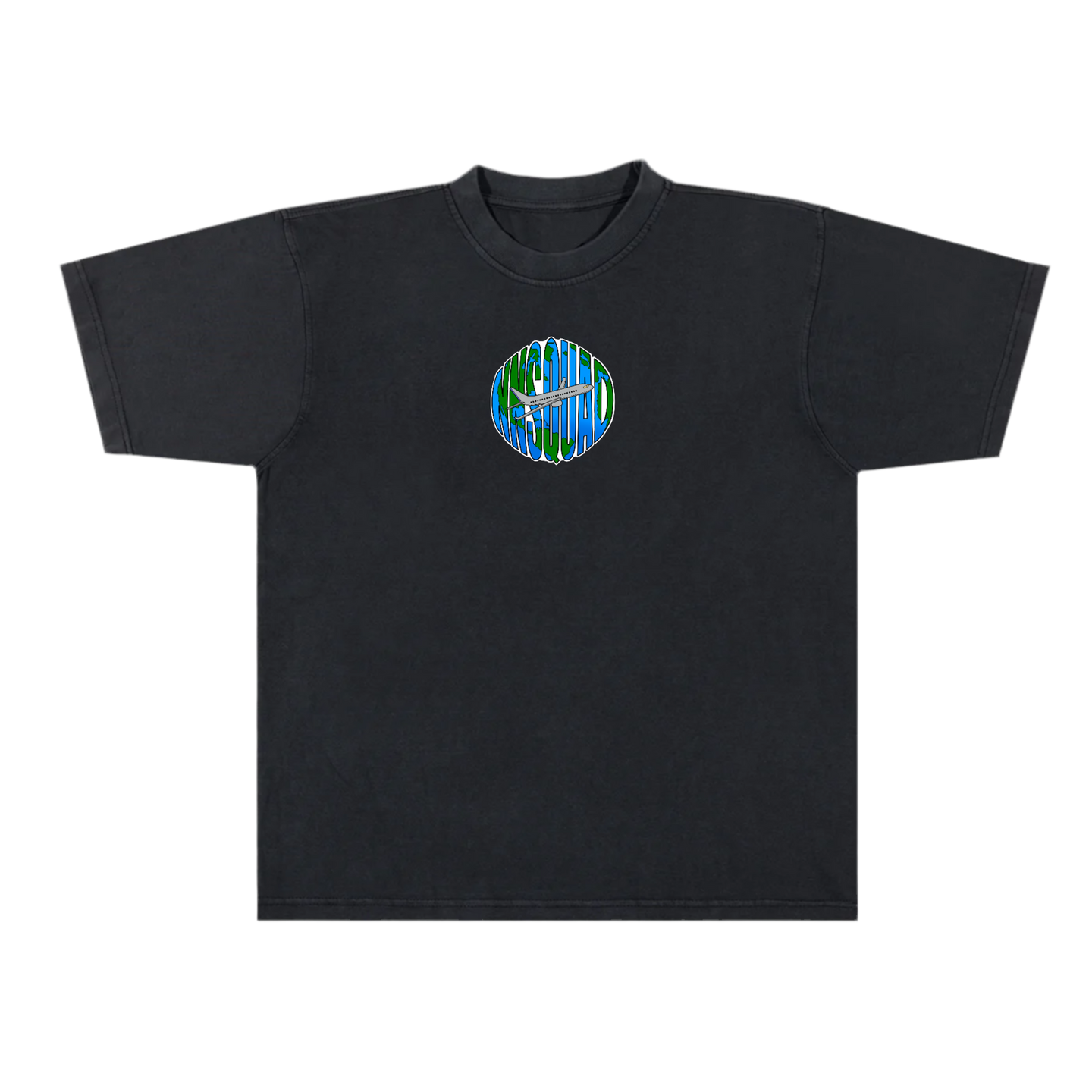 NNSQUAD AROUND THE WORLD BLACK T