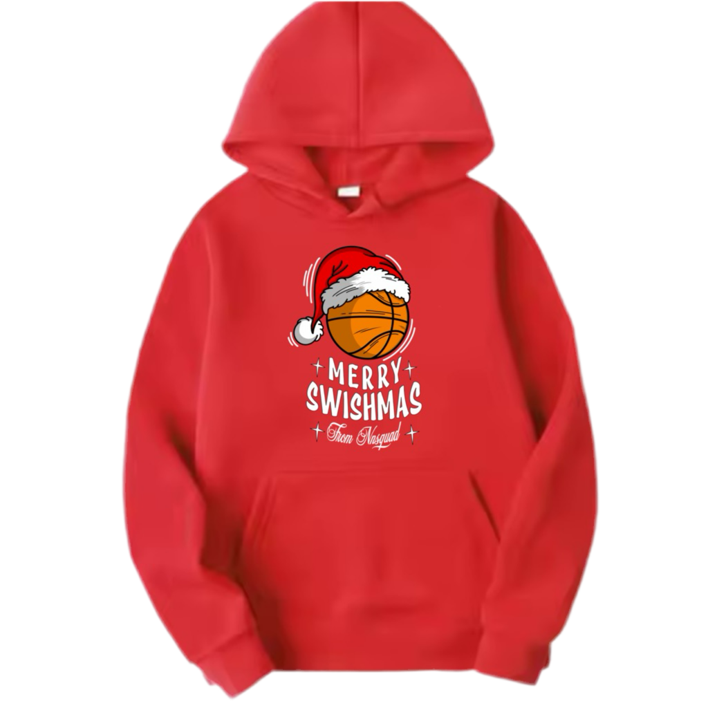 NNS SWISHMAS RED HOODIE