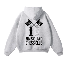Load image into Gallery viewer, NNS CHESS CLUB GREY HOODIE
