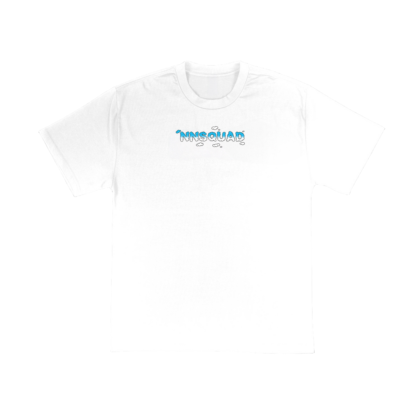 NNSQUAD CLOUD PUFF PRINT white